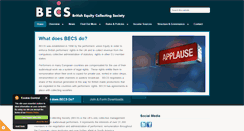 Desktop Screenshot of equitycollecting.org.uk